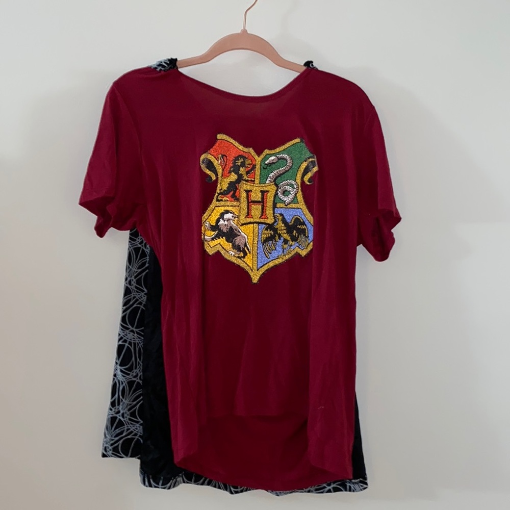 Harry Potter Shirt w/ Attached Cape